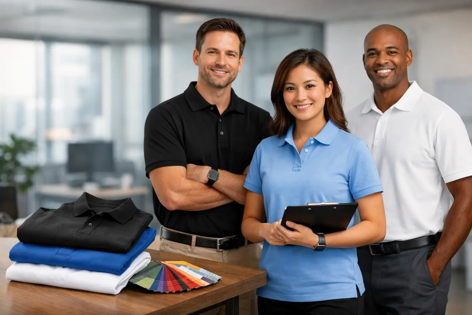 How to Choose Custom Polos for Office Staff